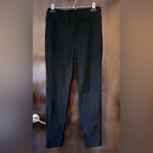 Shein Black Elastic Trouser Pants Size Large